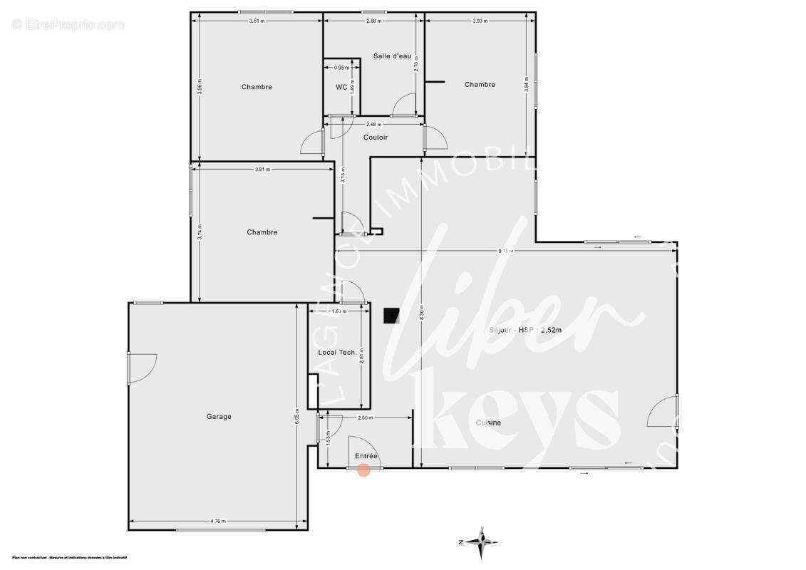 Maison de 3 chambres à Pipriac - photo 10