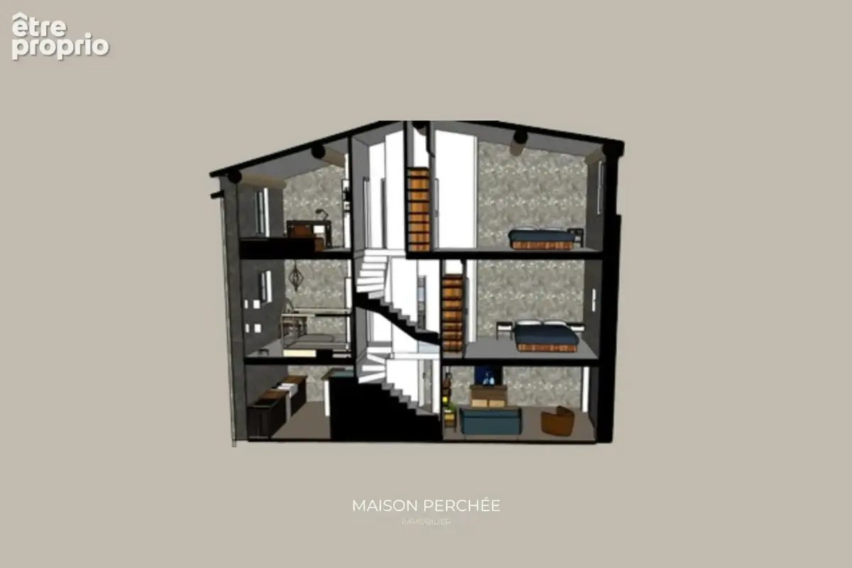 Maison de village Ampus 4 pièce(s) 81 m2 - photo 8