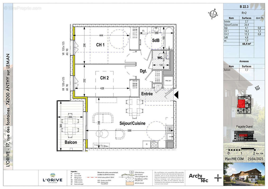 Appartement à ANTHY-SUR-LEMAN