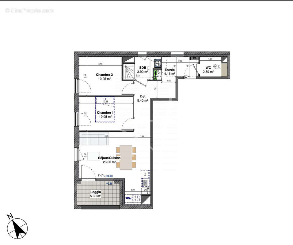 Appartement à ENTRANGE