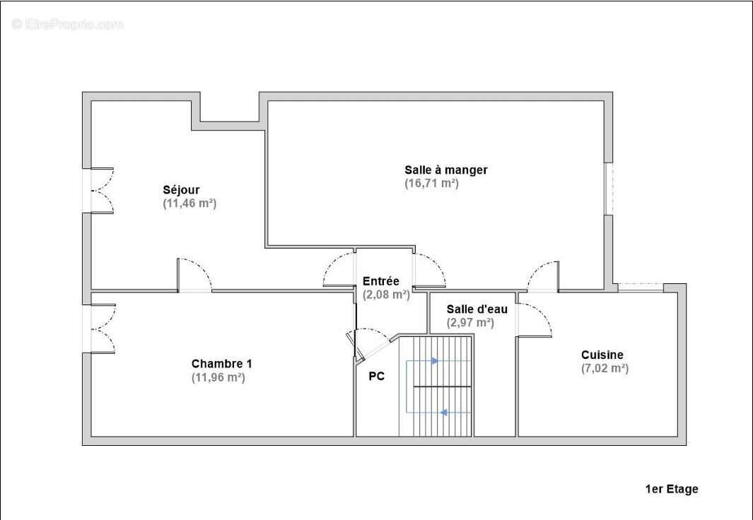 Appartement 53 m² à Trouville-Sur-Mer  - photo 8