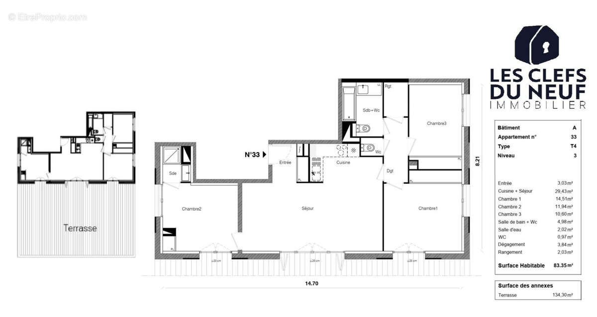 Appartement à TOULOUSE