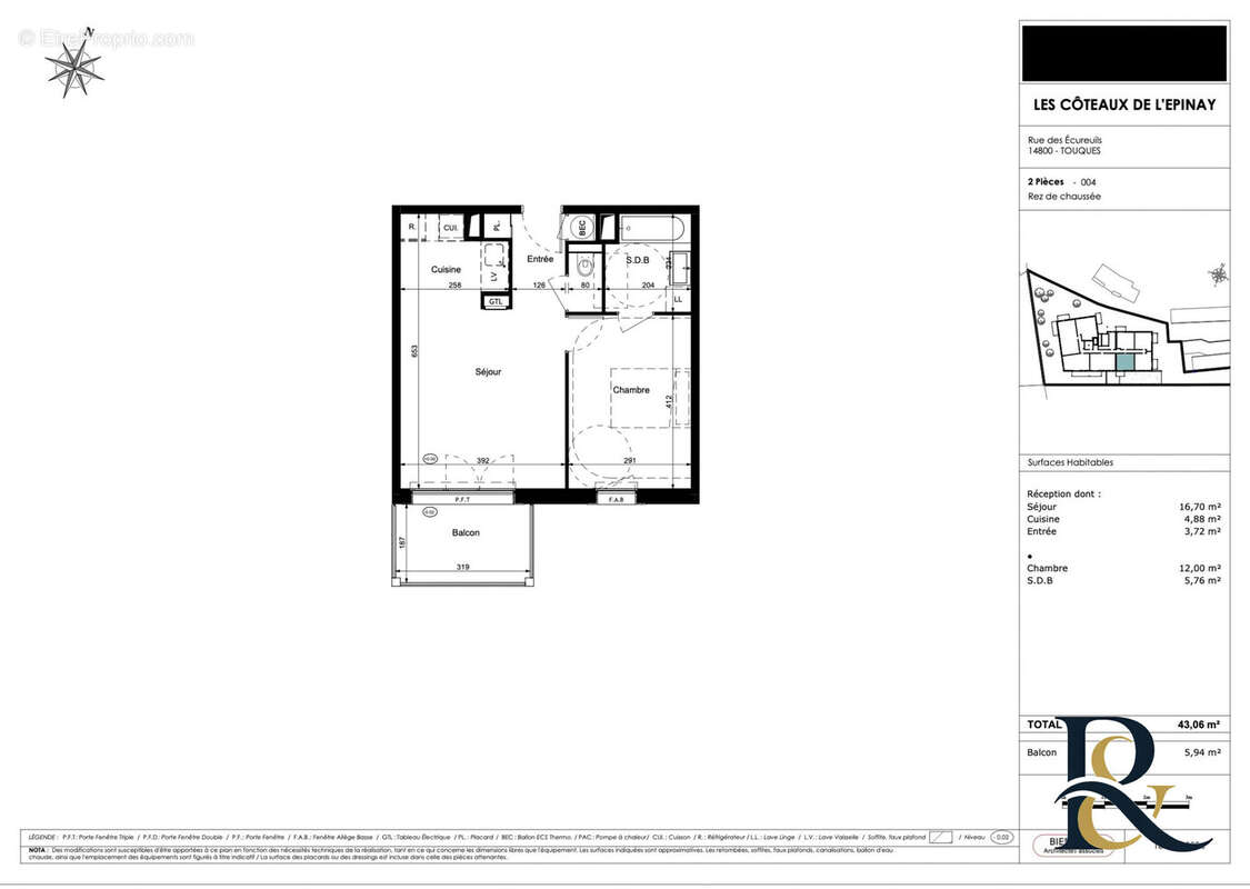 Appartement à TOUQUES
