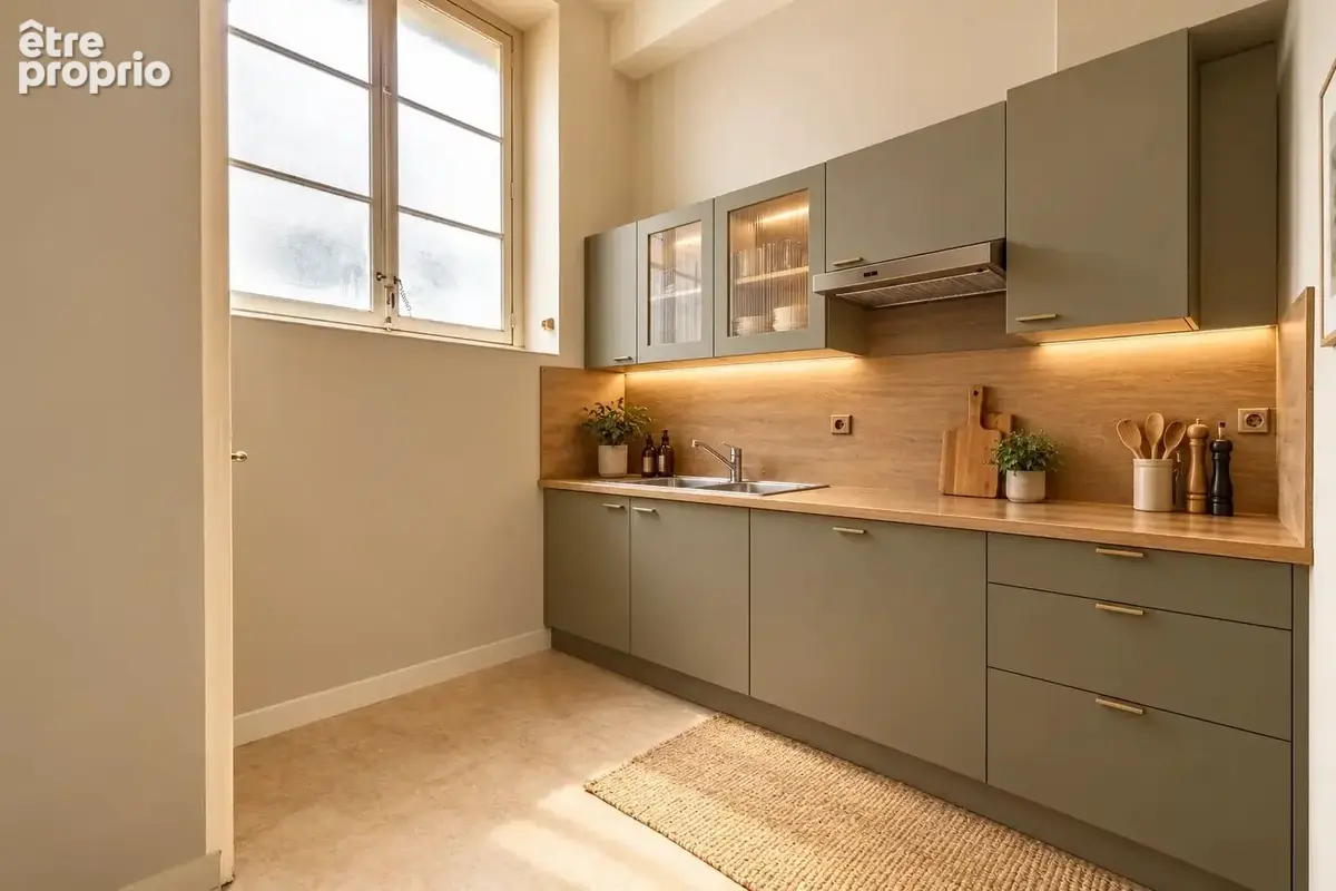 Charmant T1bis à rénover - 29m2 - accès indépendant - photo 9