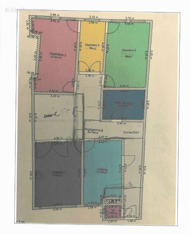 Appartement à LYON-1E