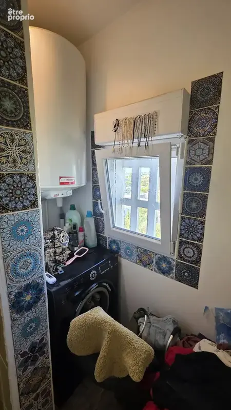 Loggia intégrée à la salle de bain