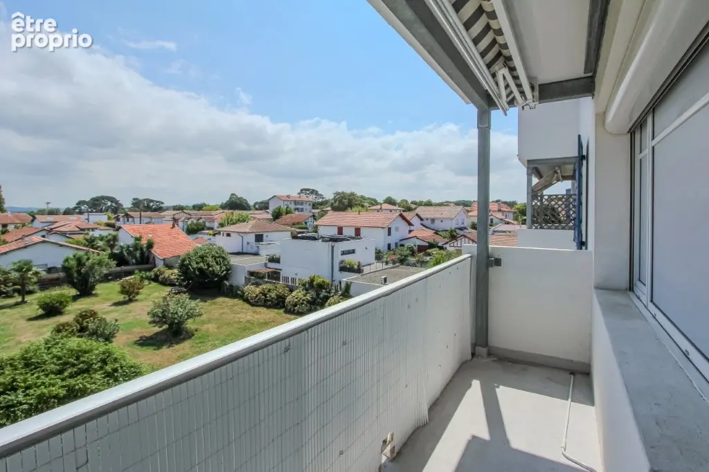 Anglet aux portes de biarritz appartement t3 balcon - garage - cave - photo 6