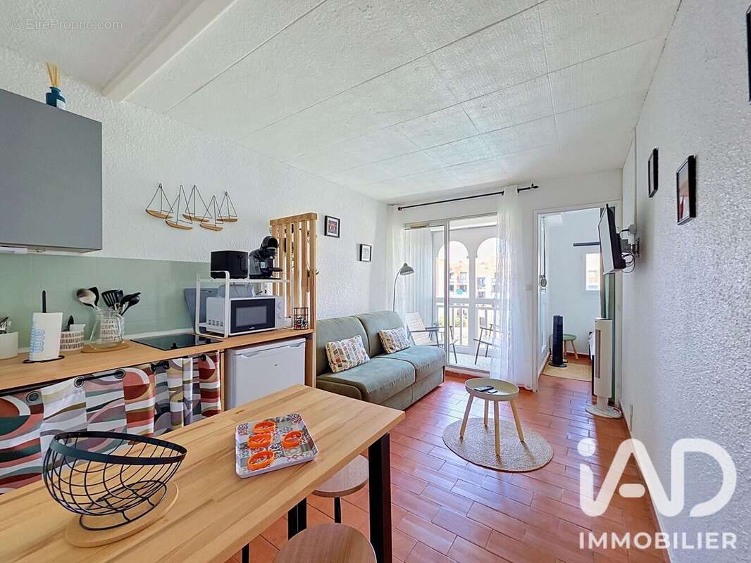 Appartement 20 m² à Le Barcares  - photo 6