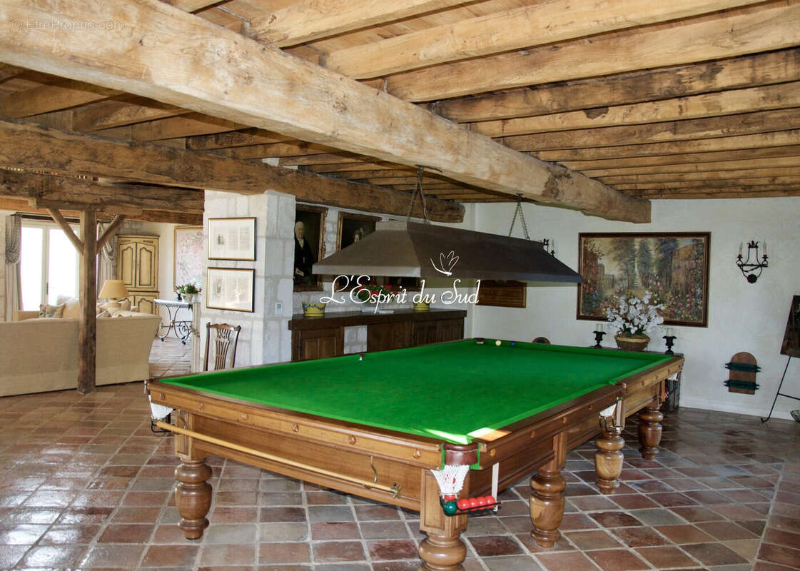 Salle de billard