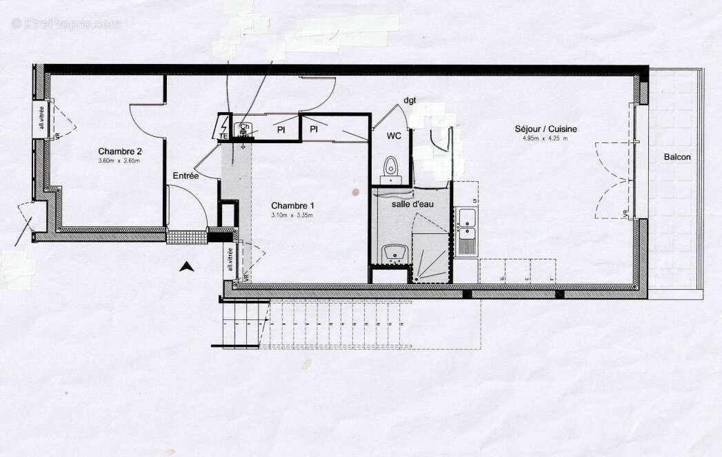 Appartement à SAINT-GREGOIRE