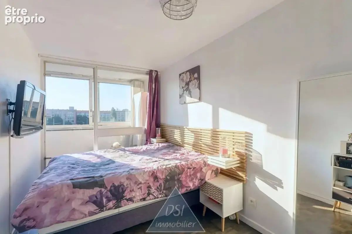 Villeurbanne cusset – à visiter sans tarder – t3/t4 – 68 m² – 2 chambres + bureau/dressing – balcons – parking & cave – ascenseu - photo 5