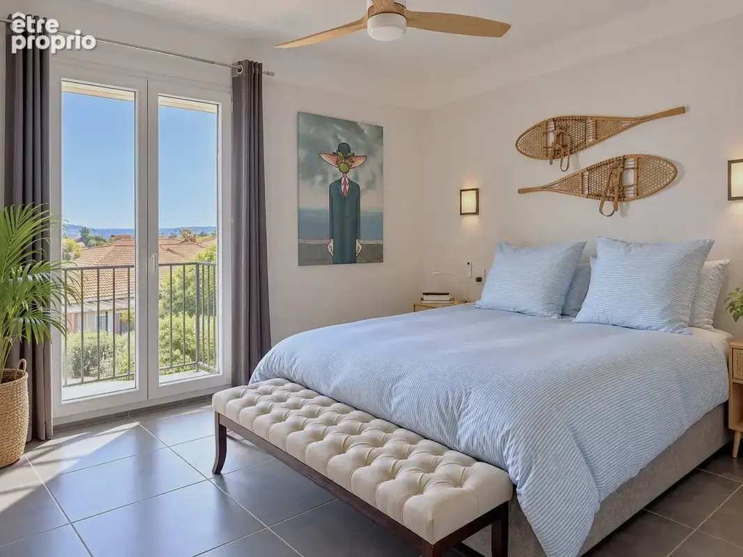 Un appartement au dernier etage, t3 avec vue degagee, a perpignan sud - photo 5
