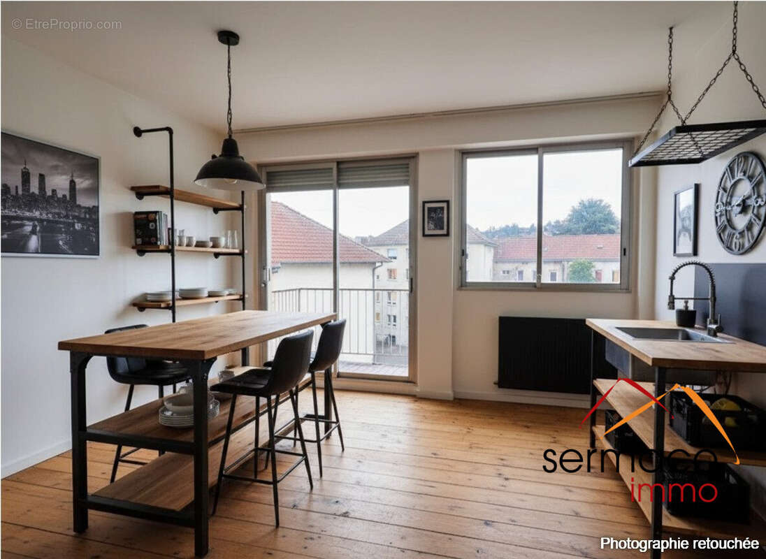 Home Staging IA (cuisine) - Appartement à SARREGUEMINES