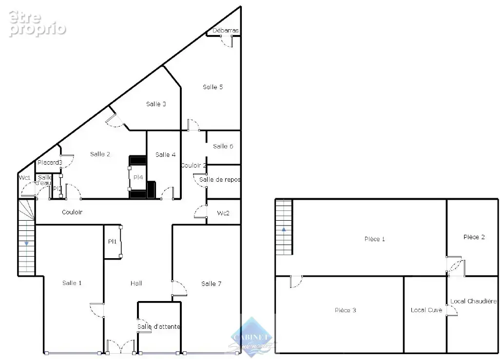 LOCAL PROFESSIONNEL 180m2 Abbeville Hyper-Centre - photo 3