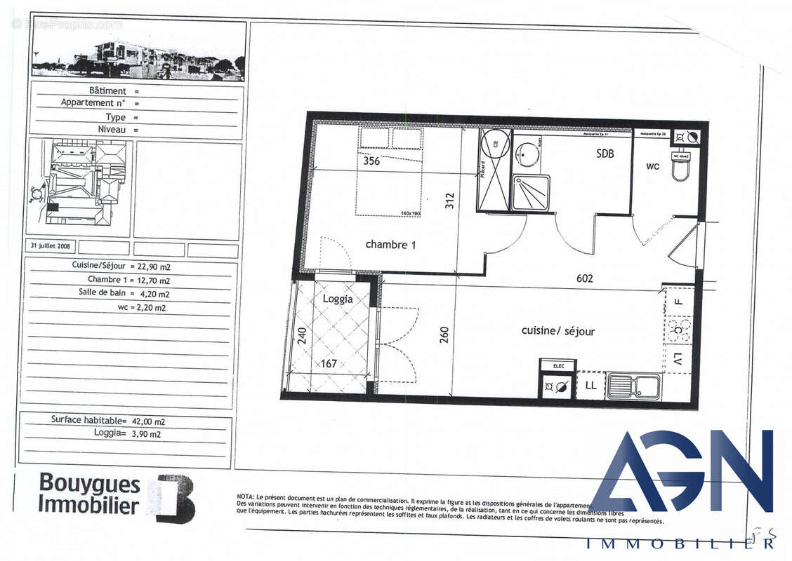 Appartement à MAUGUIO