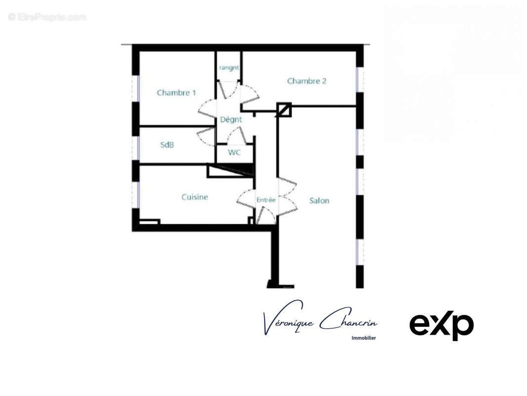 Appartement 65 m² à La Mulatiere  - photo 4