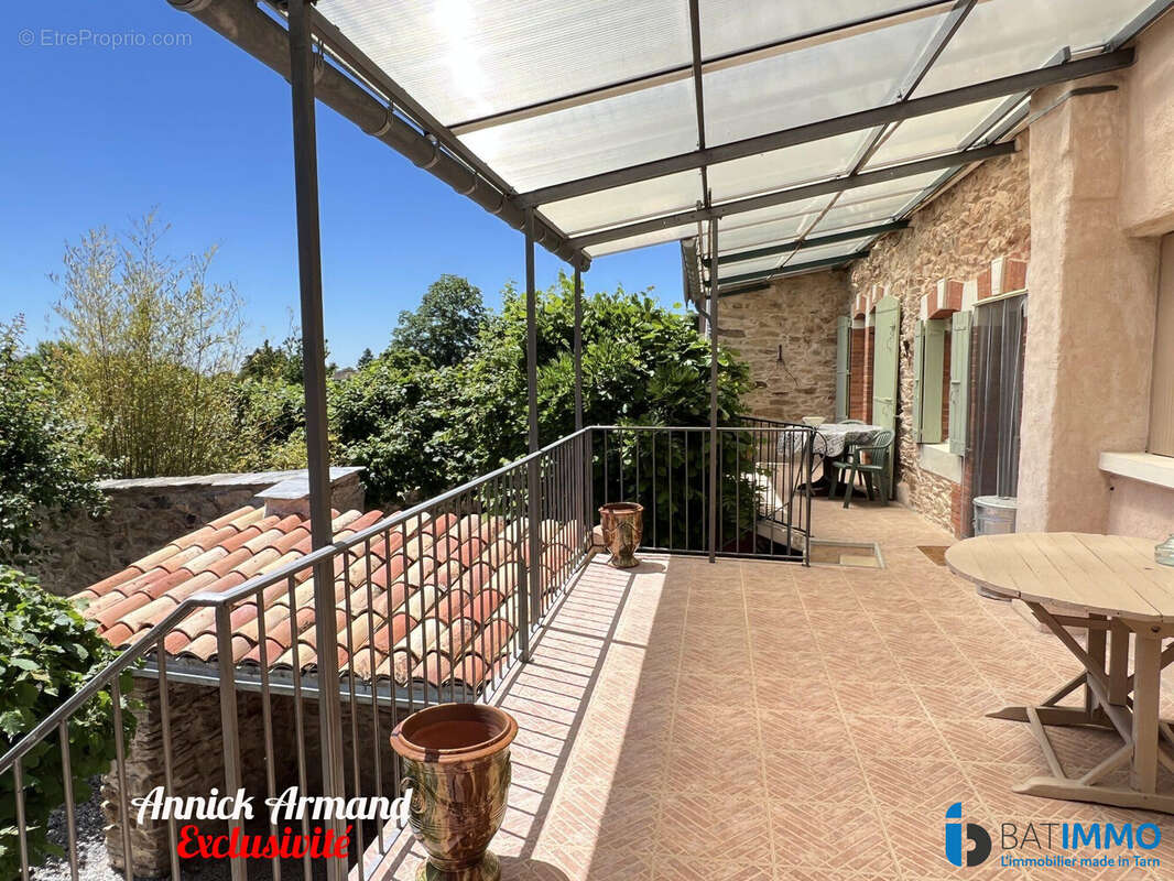 Terrasses Sud - Maison à CASTRES