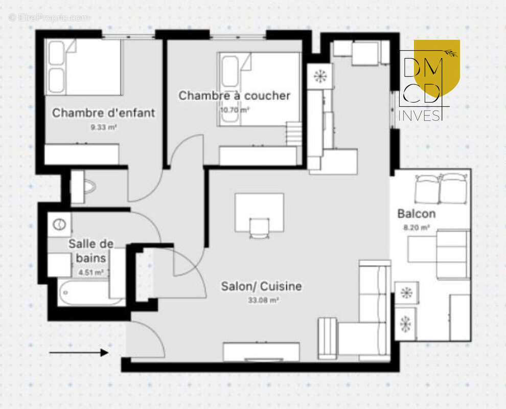 Appartement à MARSEILLE-10E