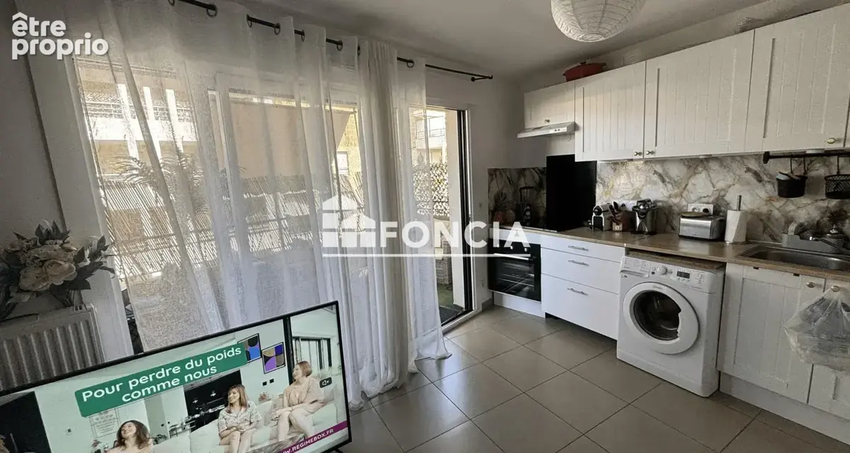 Cannes - 2P 33,57m2 - terrasse  - parking  - résidence récente de 2016 - proche centre et mer - investissement locatif - - photo 3
