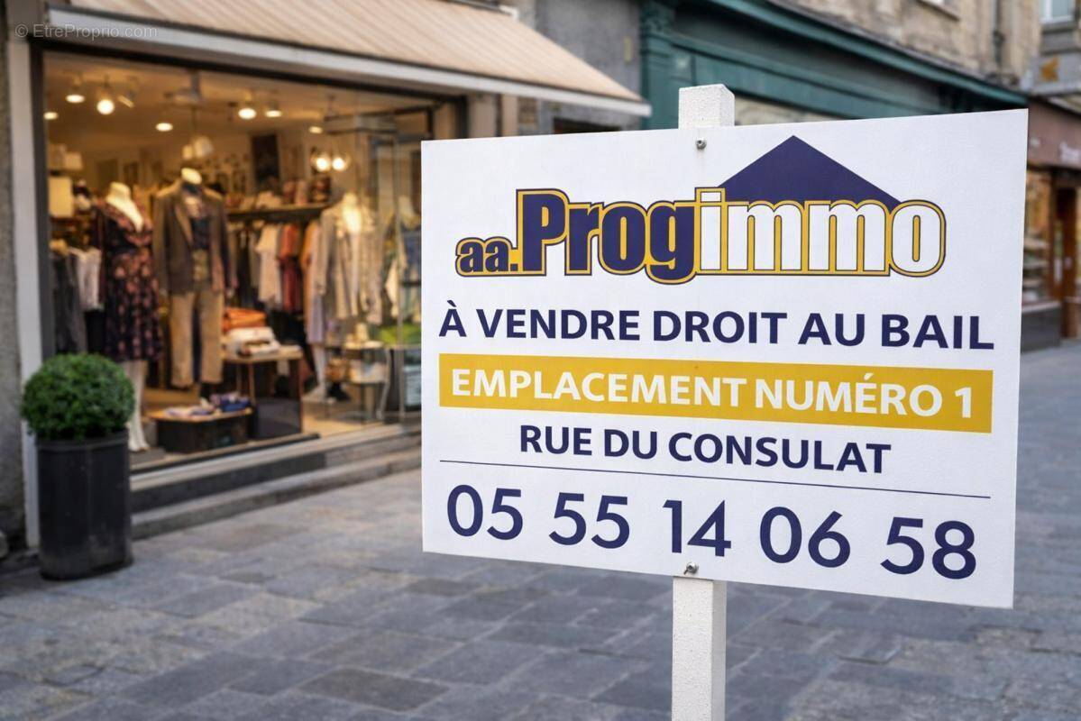 Commerce à LIMOGES