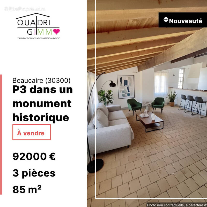 Appartement à BEAUCAIRE