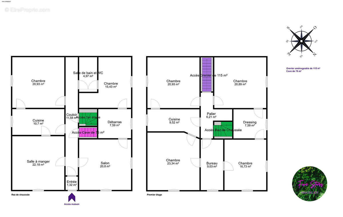 Maison à CHAMBLEY-BUSSIERES