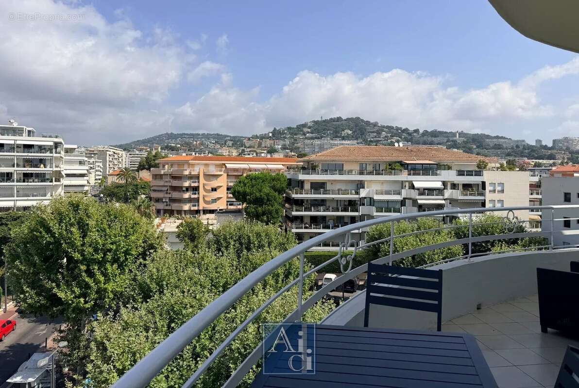 Cannes Palm Beach – 3 pièces en dernier étage avec terrasse et aperçu mer - photo 6