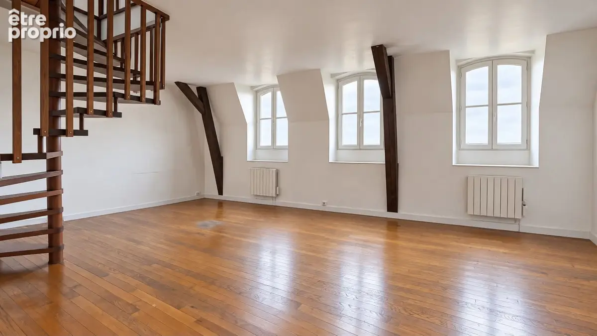 Appartement F4 vue collégiale de Mantes la jolie 112m2 - photo 2