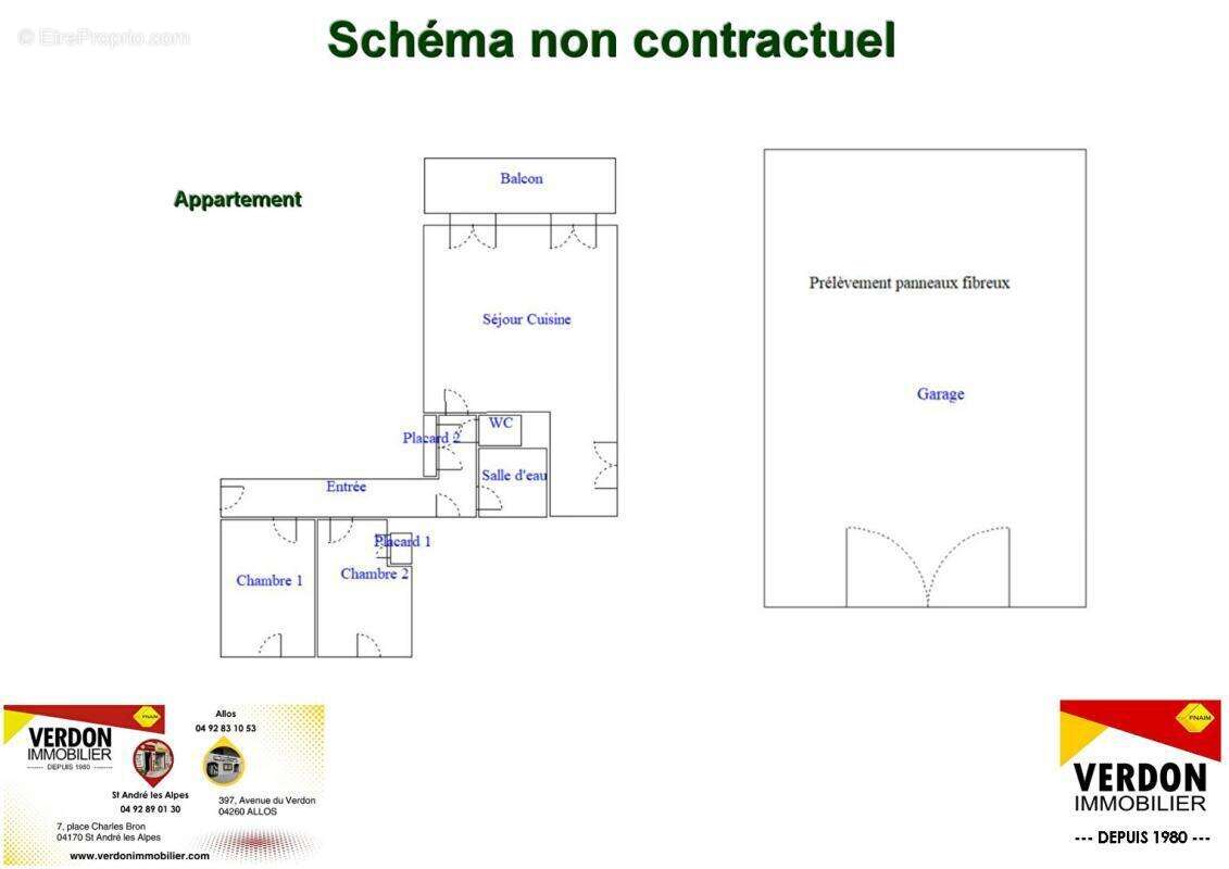 Appartement à ALLOS