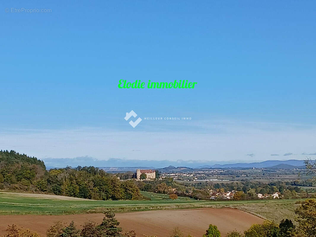 vue du terrain - Terrain à SAINT-LAURENT-CHABREUGES