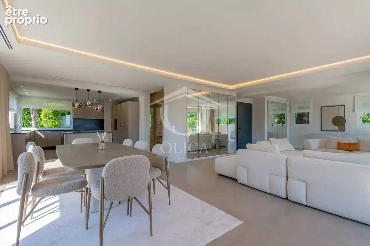 Villa contemporaine rénovée avec vue mer panoramique - cap d'antibes - photo 11