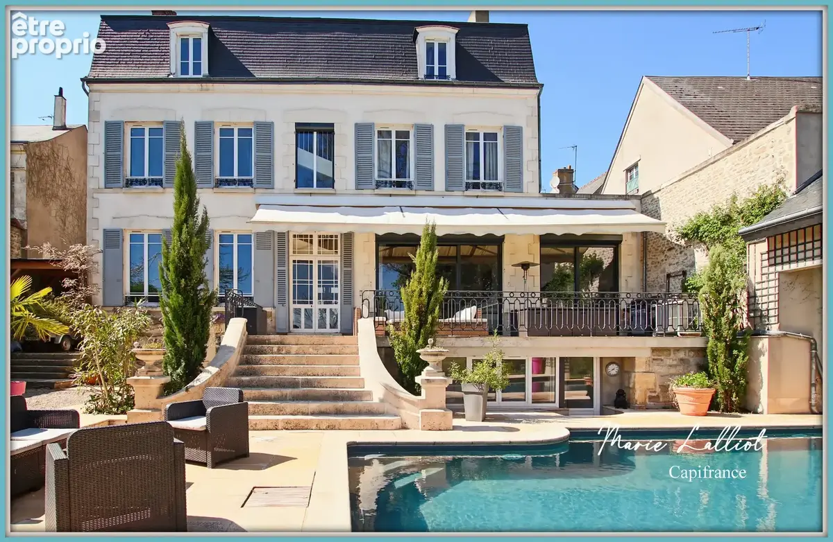 Maison à vendre 11 pièces PITHIVIERS (45), 370m², 5 chambres, séjour 45m², piscine, garage, parc arboré de 2500m², sous-sol - photo 3