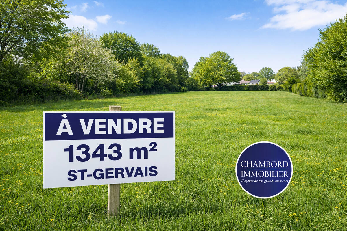 Terrain à SAINT-GERVAIS-LA-FORET