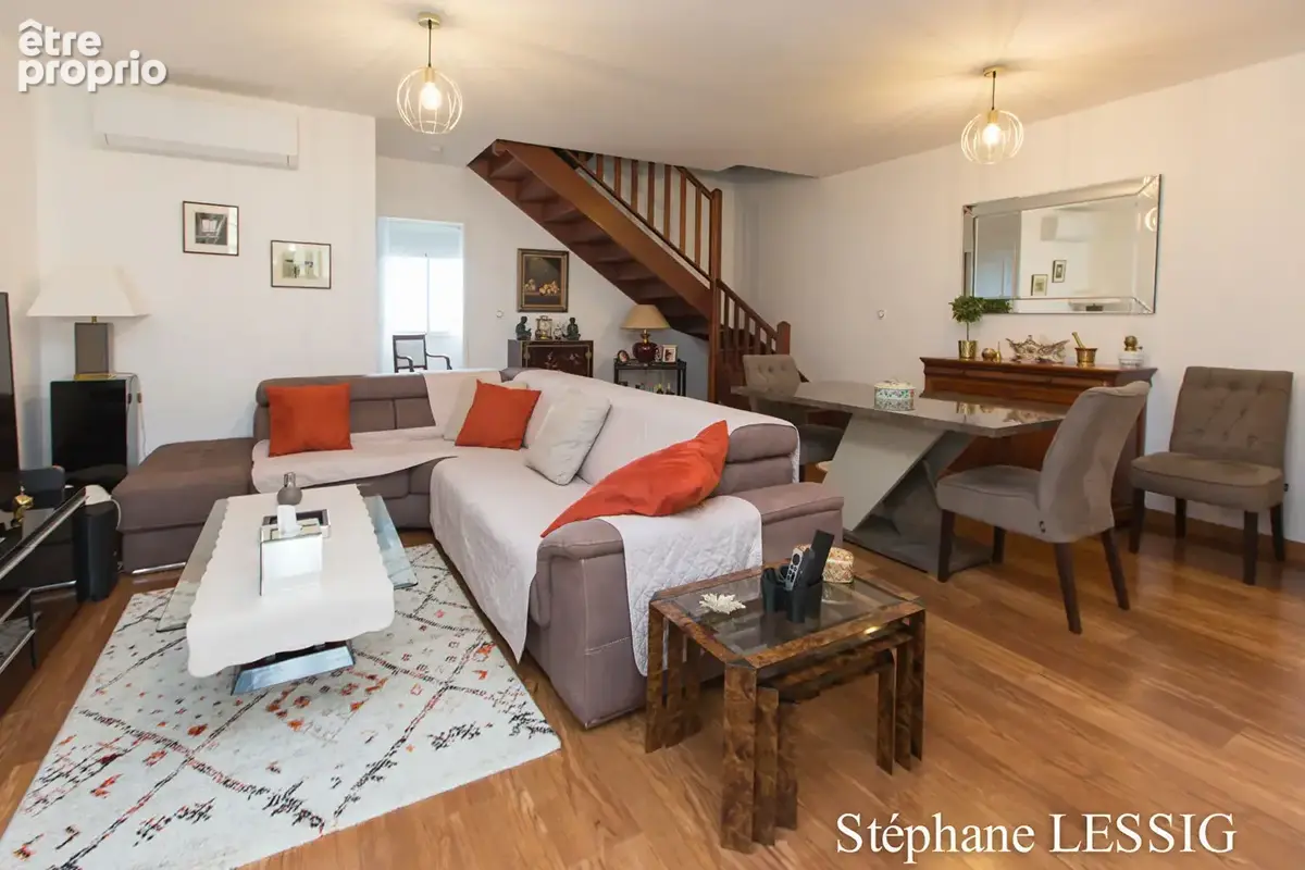 Appartement duparc en duplex 133m2 3 chambres + bureau - photo 3