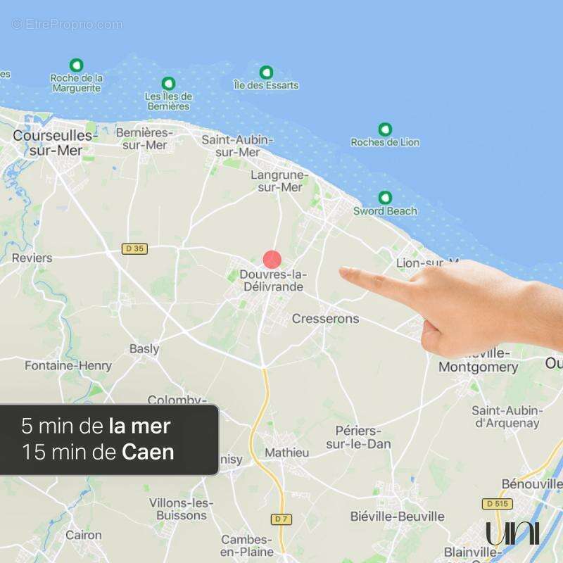 Maison à DOUVRES-LA-DELIVRANDE