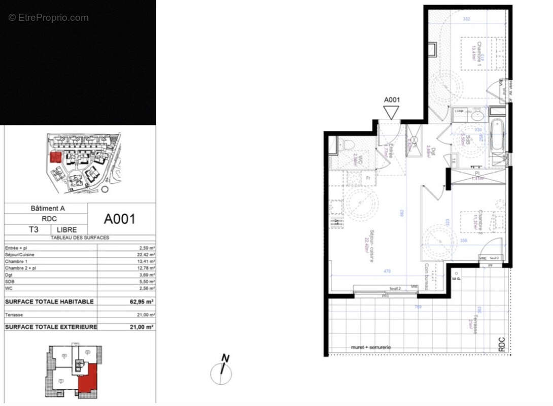Appartement à LE CRES