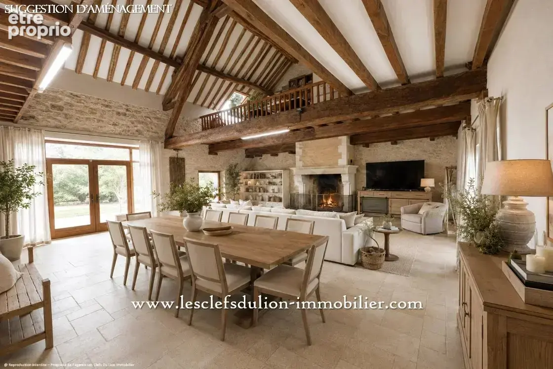 Longére de charme avec gîte et piscine - photo 5