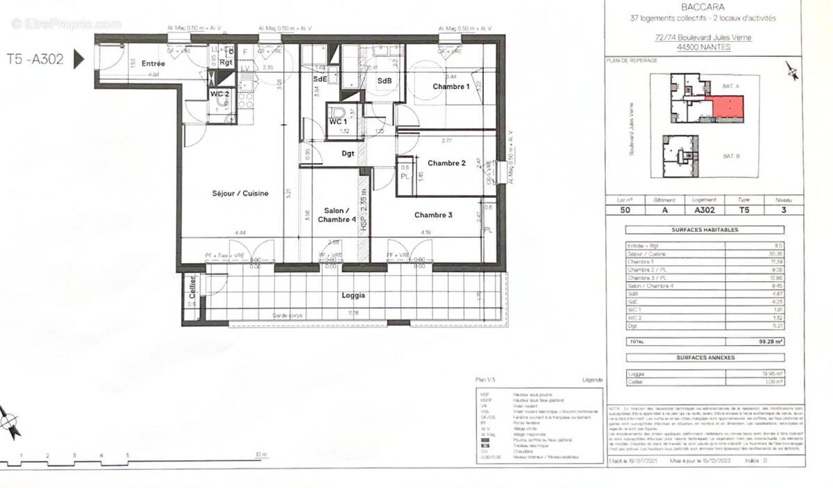 Appartement à NANTES