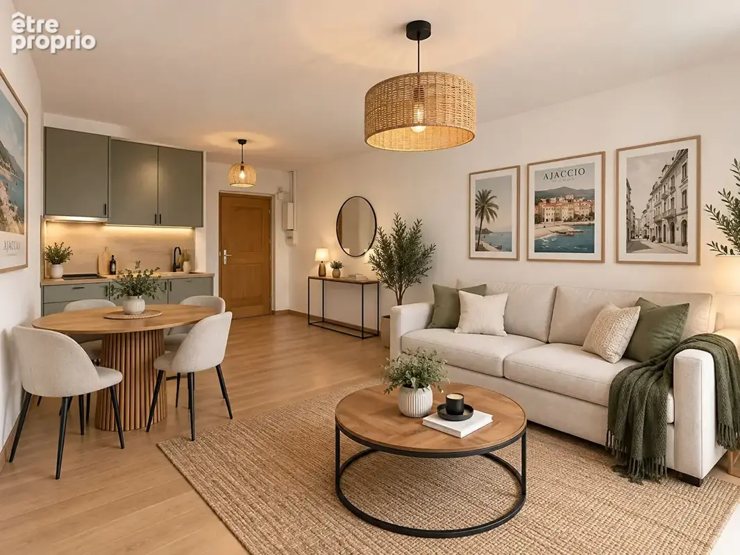 T3 à ajaccio hypercentre rue fesch - photo 2