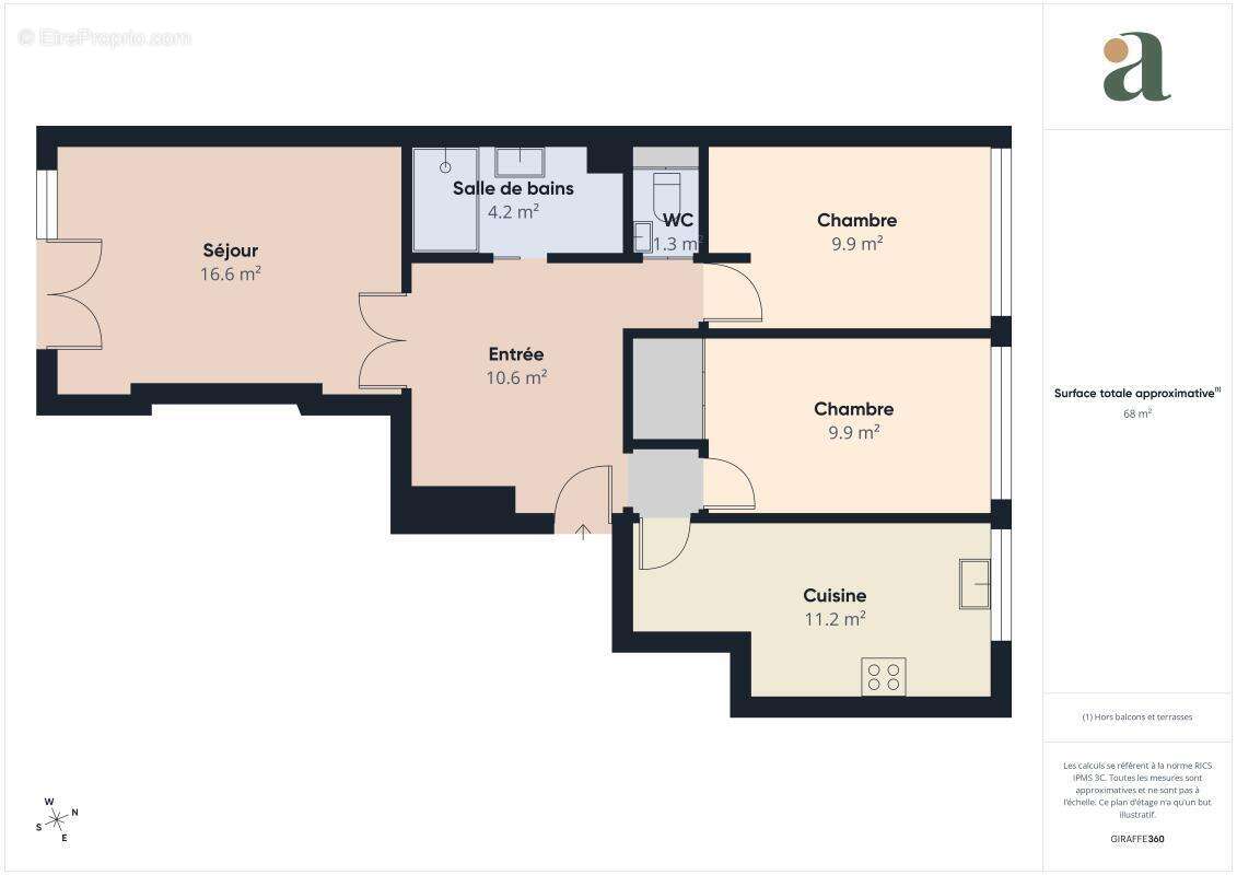 Appartement à VERSAILLES
