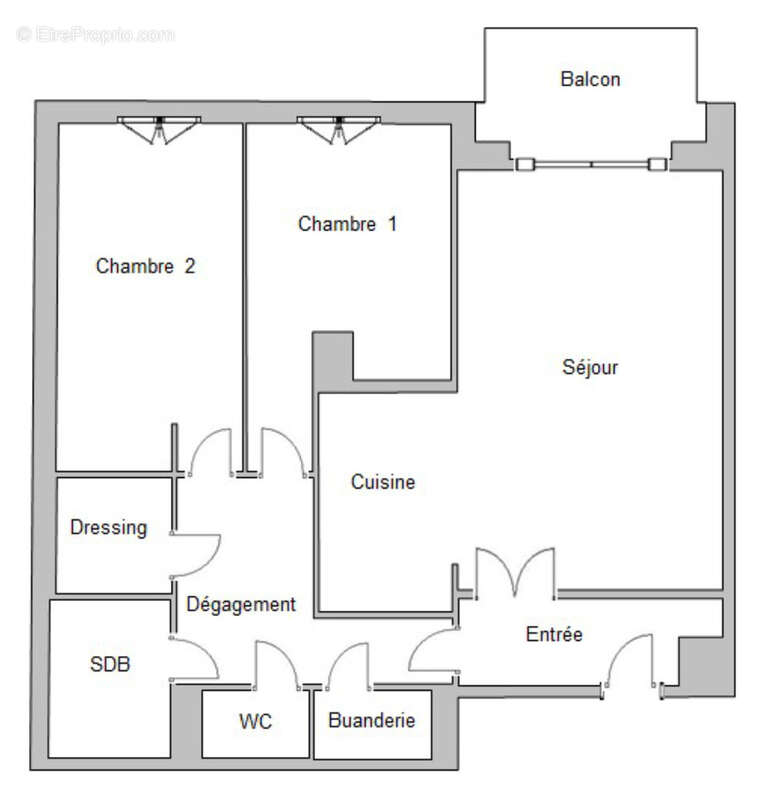 Appartement à MONTROUGE