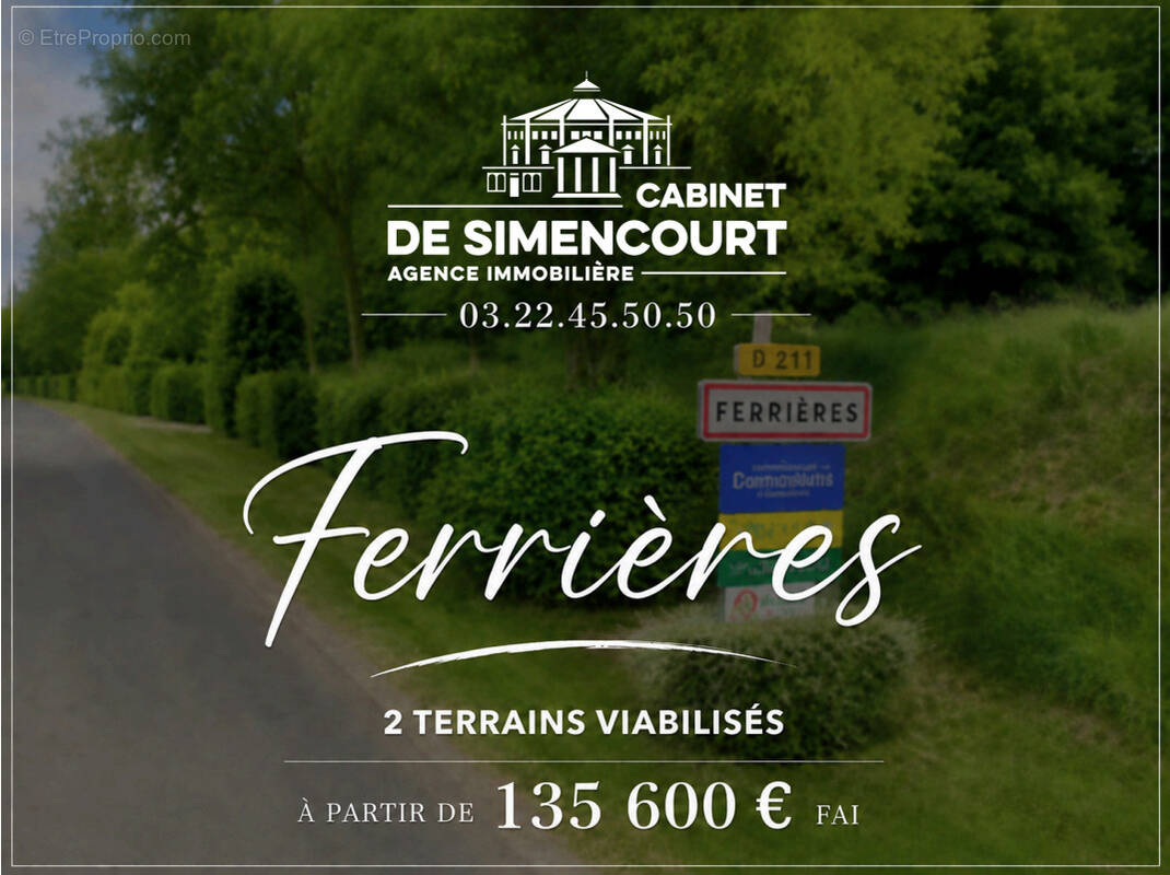 Terrain à FERRIERES