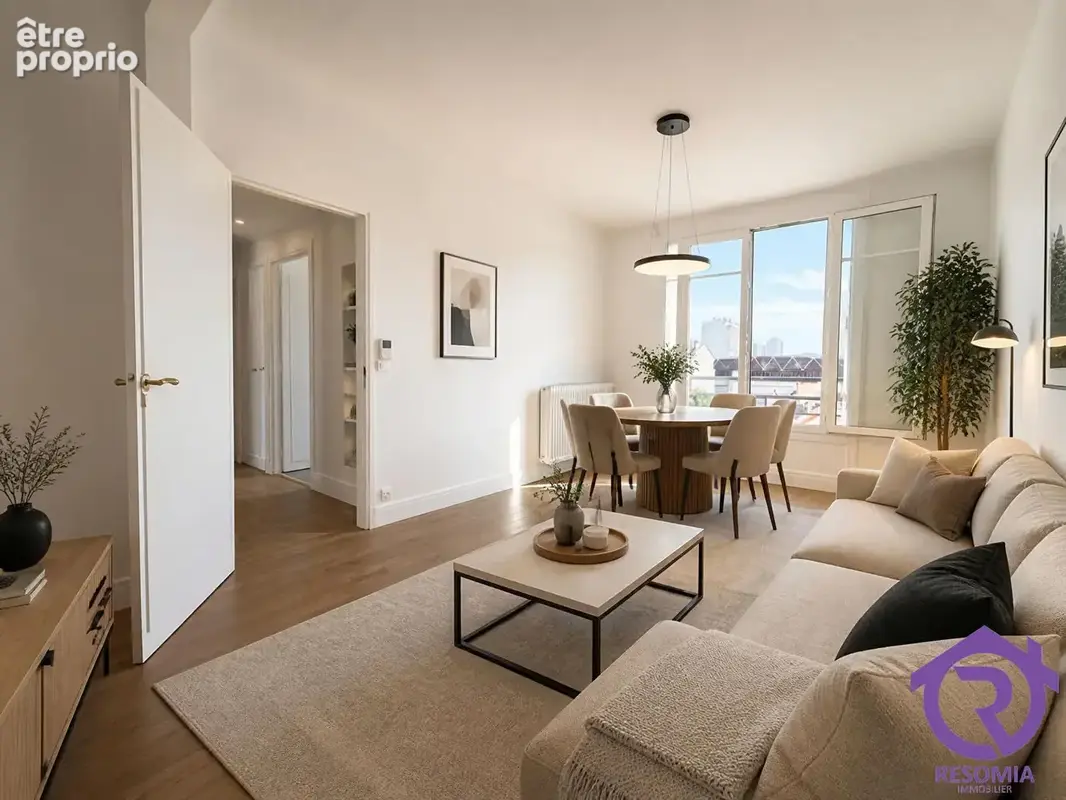 Appartement Boulogne Billancourt 2 pièces 47 m² - photo 2