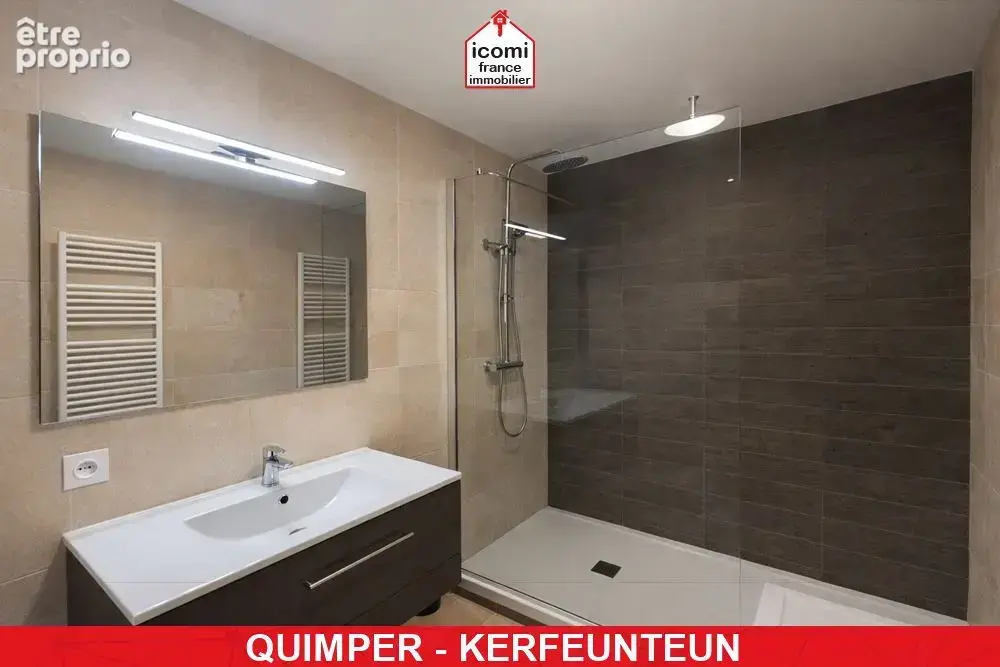 Finistere - quimper (29000) - a vendre - appartement duplex t4 - superbe piece de vie - 3 chambres - ascenseur - dernier etage - - photo 7