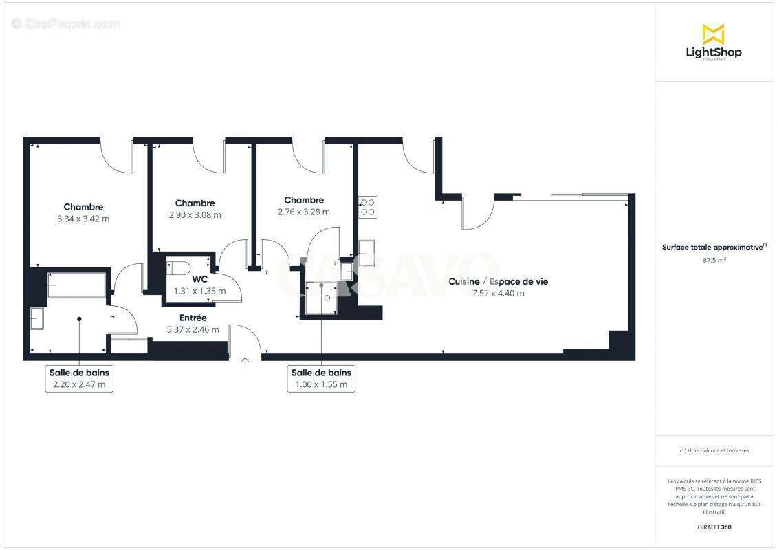 Appartement à AIX-EN-PROVENCE