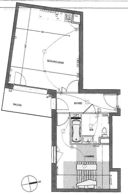 Appartement à VILLE-LA-GRAND