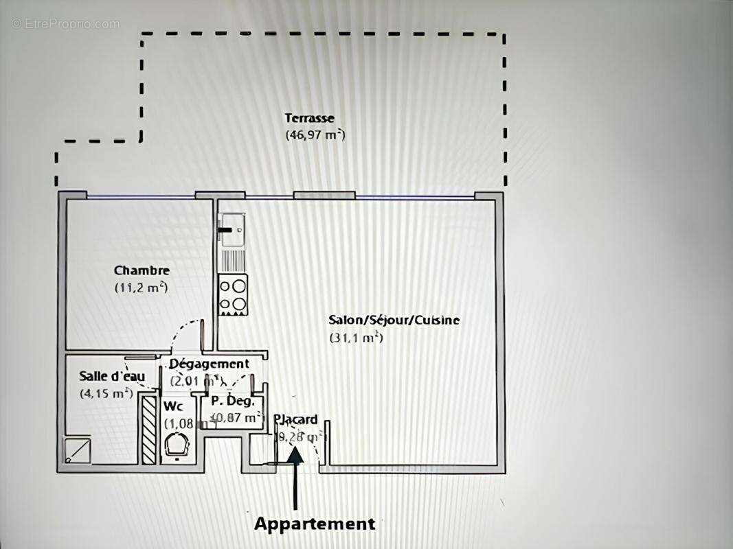Appartement à VILLENEUVE-LOUBET