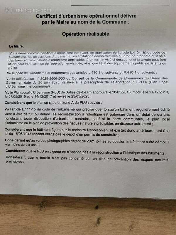 Maison à SALIES-DE-BEARN