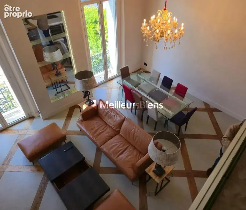 Cannes Alexandre III : Appartement Bourgeois rénové de 150 m2 dans superbe résidence avec parc - photo 4
