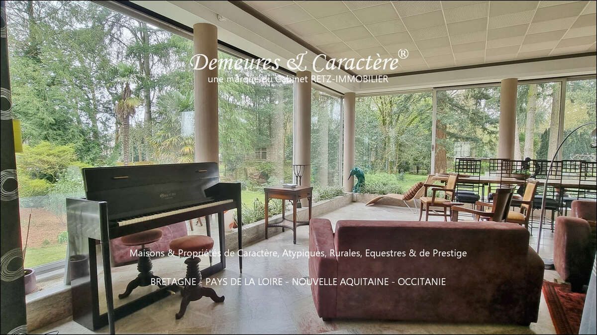 Grande demeure bourgeoise centre bourg, dépendances, accès rivière - photo 14